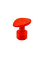 Glue Tab 14X23 mm Curved Red Line oval