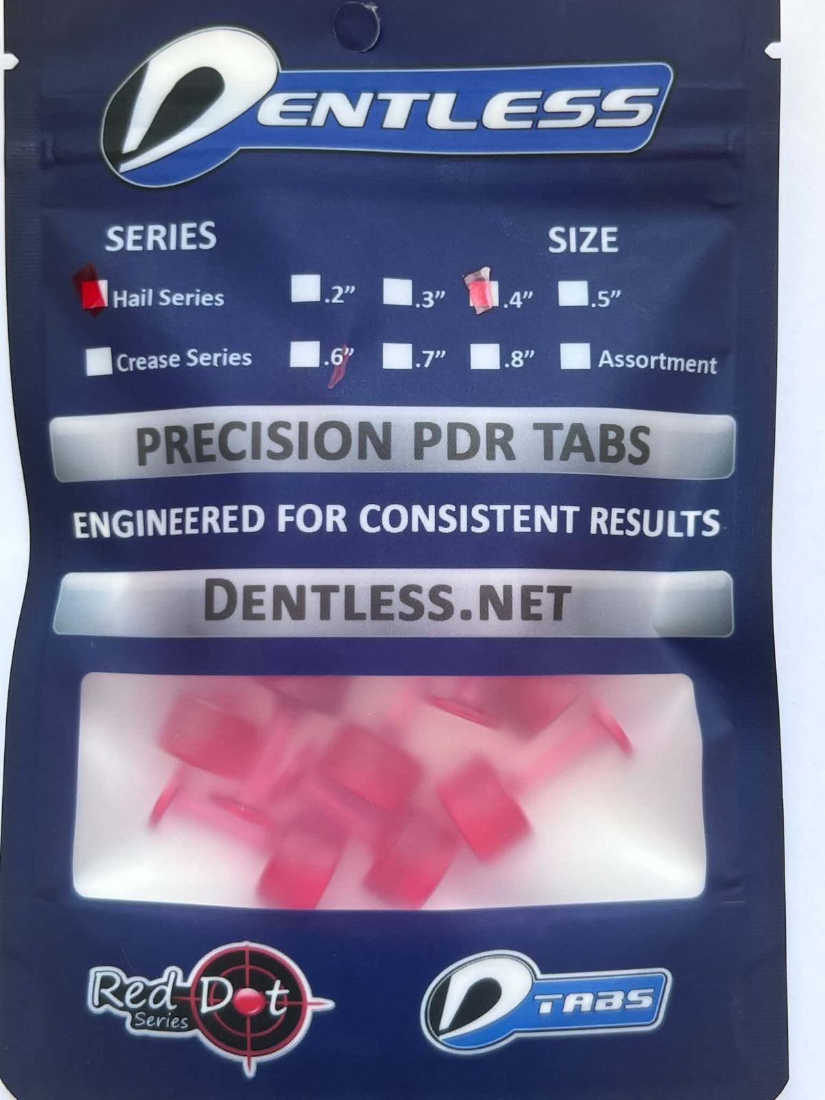 D-Tab/Red Dot  .4 inch (10mm)