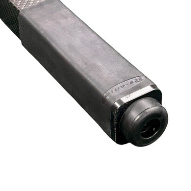 Tele-Square CF telescoping hail rod with rubber grip and bumper