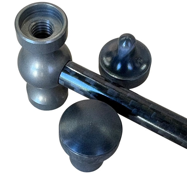 BK Blender aluminum ball peen style head with taper lock bore
