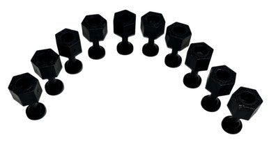 Ripper Tabs Round 10mm Nylon (10 tabs) Secondary image