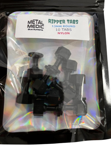 Ripper Tabs Round 13mm Nylon (10 tabs)
