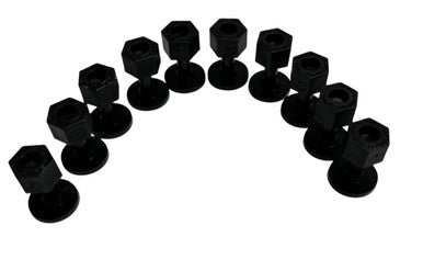 Ripper Tabs Round 16mm Nylon (10 tabs) Secondary image