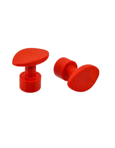 Glue Tab 14X23 mm Curved Red Line oval Secondary image