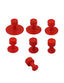 Storm Tabs Variety Pack Glue Tabs Round Rough 7 Pcs